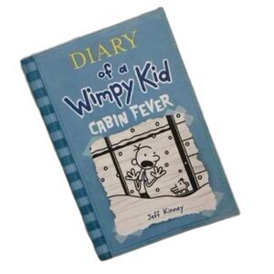Diary of a Wimpy Kid Cabin Fever Paperback Book 6 by Jeff Kinney Like New!